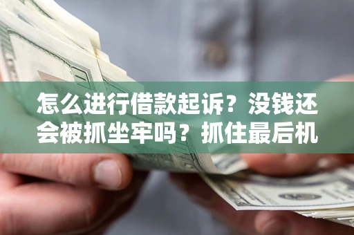 济南怎么进行借款起诉？没钱还会被抓坐牢吗？抓住最后机会！