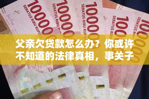 济南父亲欠贷款怎么办？你或许不知道的法律真相，事关子女未来