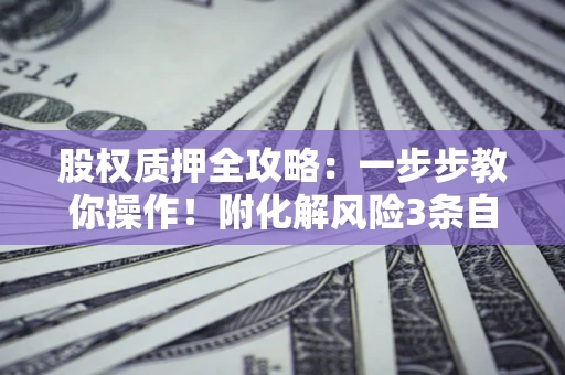 济南股权质押全攻略：一步步教你操作！附化解风险3条自救法则