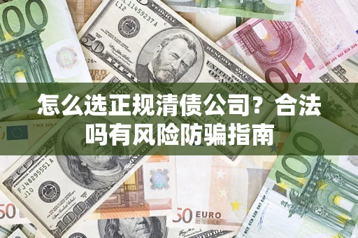 济南怎么选正规清债公司？合法吗有风险防骗指南